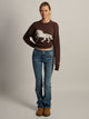 JEAN BOOTCUT TAILLE BASSE HARLOW