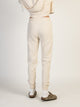 HARLOW HARLOW HIGH RISE FLEECE JOGGER - CREAM - CLEARANCE - Boathouse