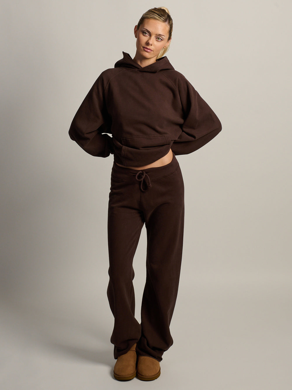 HARLOW SAVANNAH PANT - BROWN