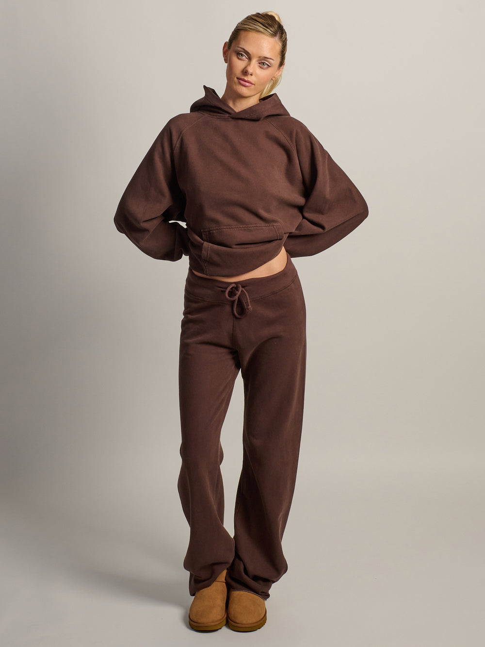 PANTALON HARLOW SAVANNAH - MARRON