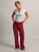 HARLOW HARLOW SAVANNAH PANT- BURGUNDY - Boathouse