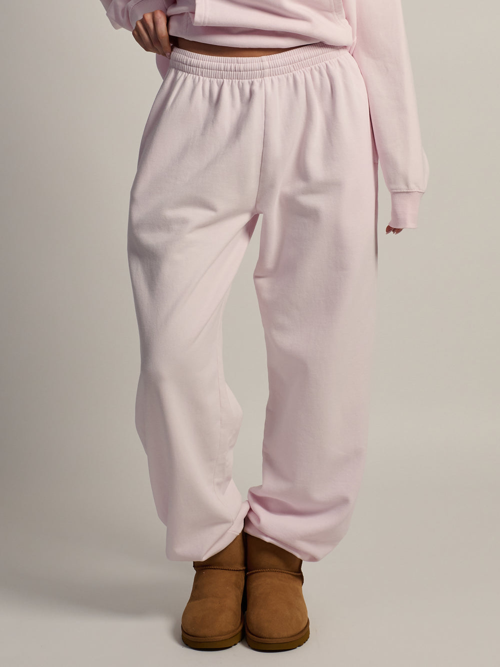 HARLOW BEAU SWEATPANT - BABY PINK