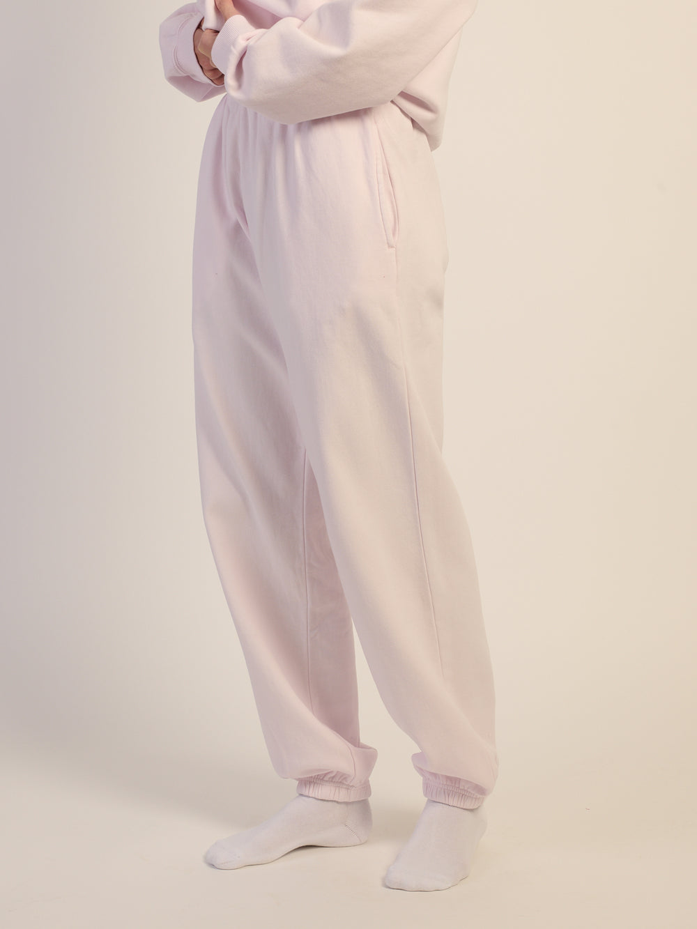 HARLOW BEAU SWEATPANT - BABY PINK