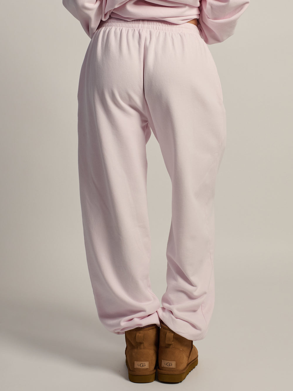 HARLOW BEAU SWEATPANT - BABY PINK