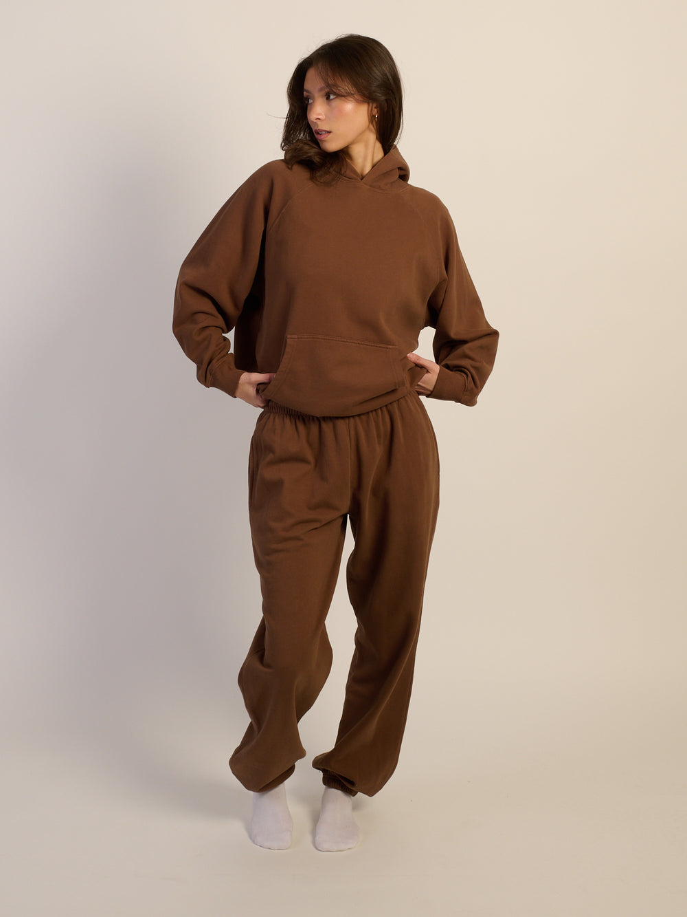 HARLOW HARLOW BEAU SWEATPANT-CHOCOLATE - Boathouse
