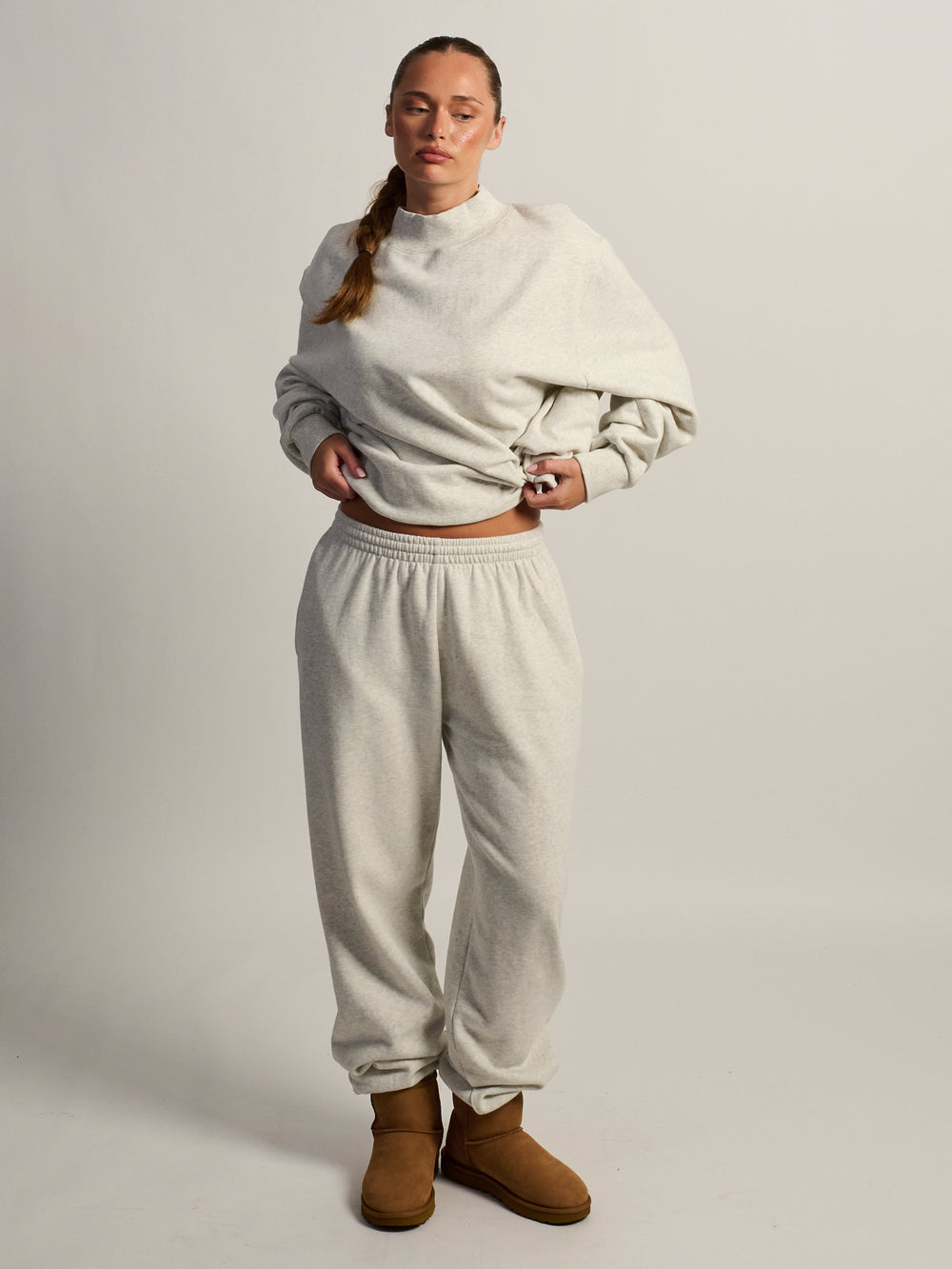 HARLOW BEAU SWEATPANT - CLOUD