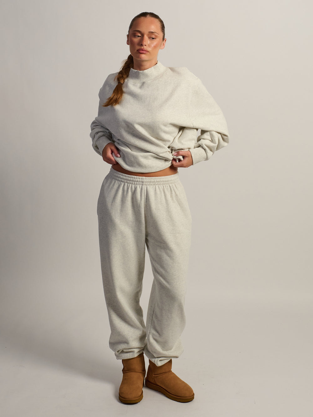 HARLOW BEAU SWEATPANT - CLOUD