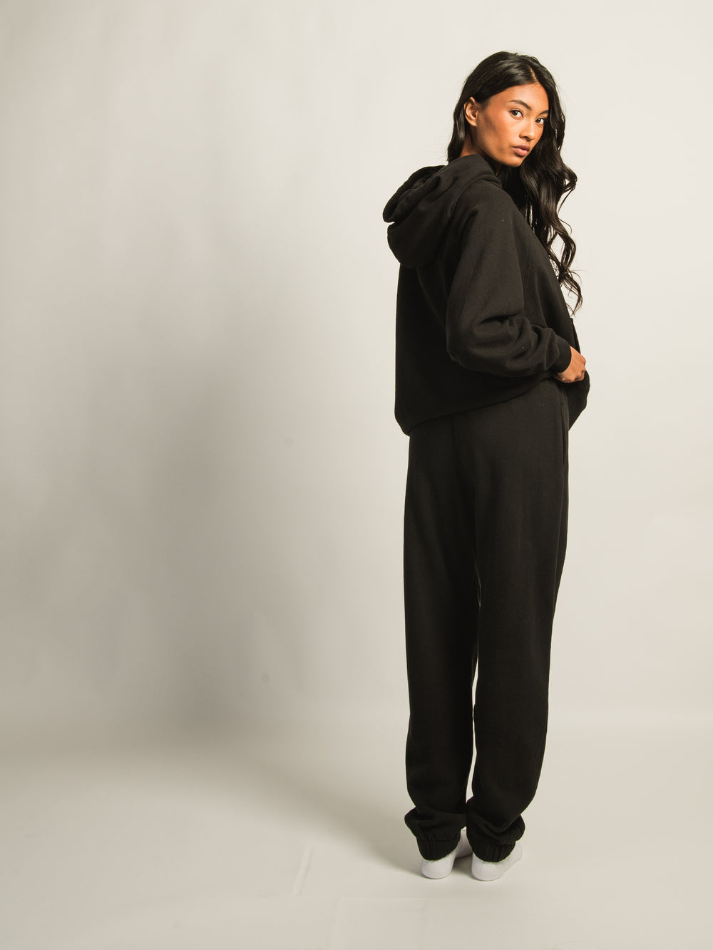 SWEATPANT AMPLE HARLOW JORDANA - NOIR