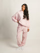 HARLOW HARLOW JORDANA RELAXED SWEATPANT - LIGHT PINK - Boathouse