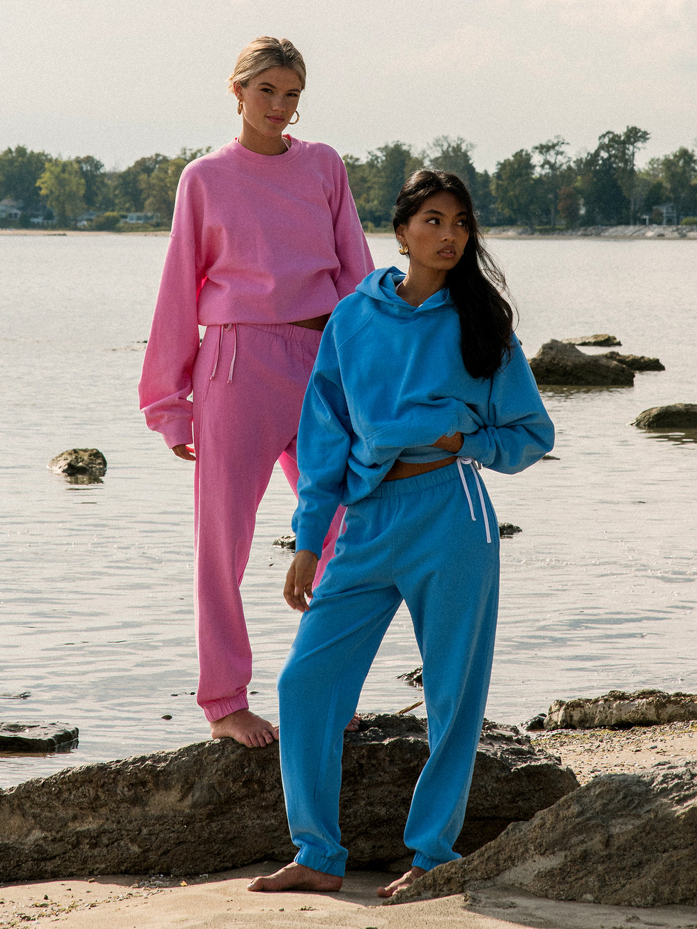 HARLOW HARLOW JORDANA RELAXED SWEATPANT - PINK - CLEARANCE - Boathouse
