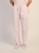 HARLOW HARLOW STELLA STRAIGHT LEG SWEATPANT - BABY PINK - Boathouse