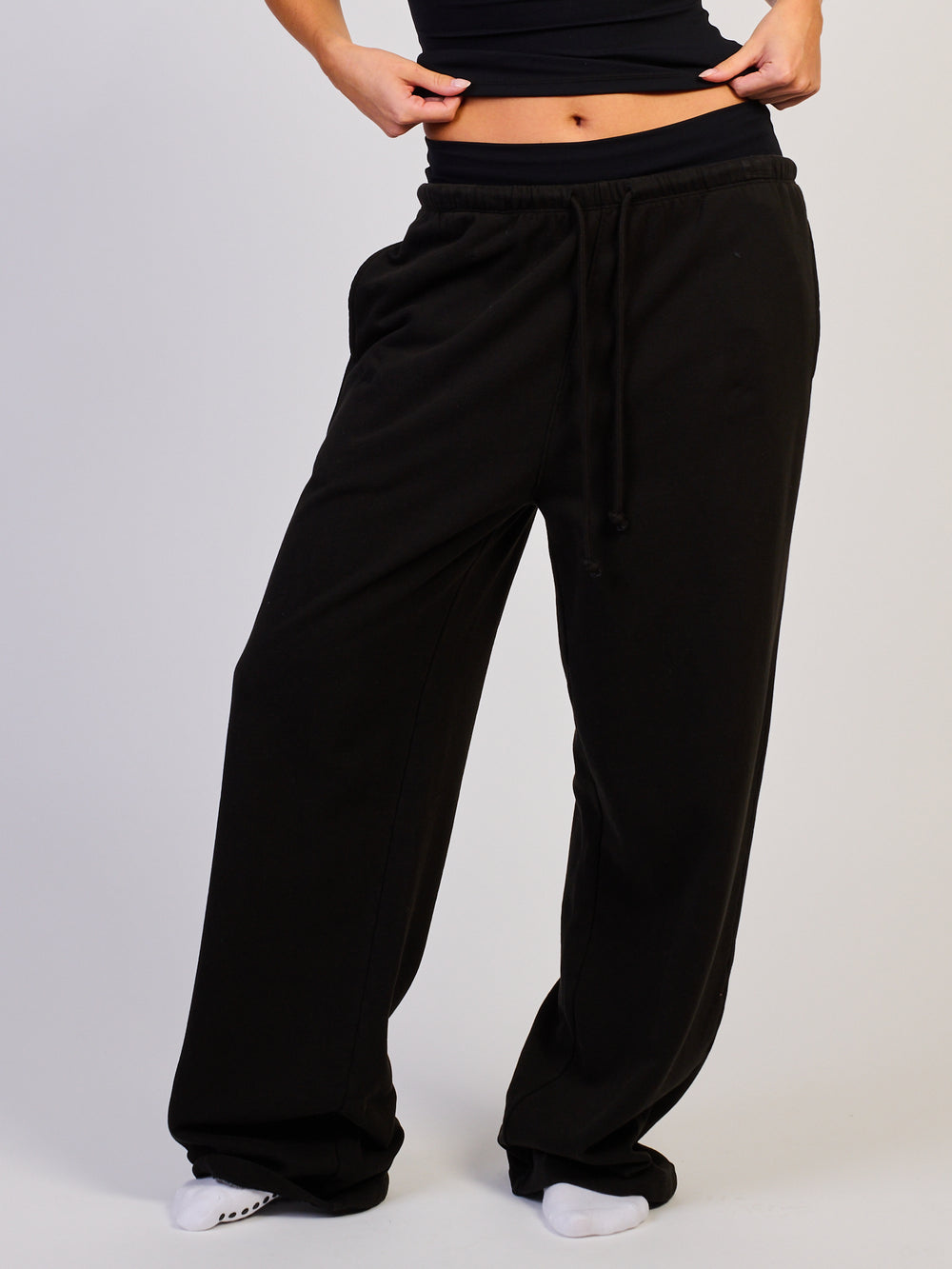 HARLOW HARLOW STELLA STRAIGHT LEG SWEATPANT - Boathouse