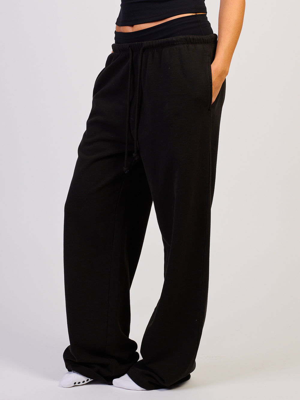 HARLOW HARLOW STELLA STRAIGHT LEG SWEATPANT - Boathouse
