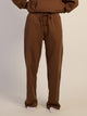 HARLOW HARLOW STELLA STRAIGHT LEG SWEATPANT - CHOCOLATE - Boathouse