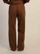 HARLOW STELLA STRAIGHT LEG SWEATPANT - CHOCOLATE