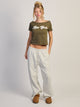 HARLOW STELLA STRAIGHT LEG SWEATPANT - CLOUD