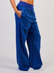 HARLOW HARLOW ACTIVE STELLA STRAIGHT LEG SWEATPANT - COBALT - Boathouse