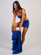 HARLOW HARLOW ACTIVE STELLA STRAIGHT LEG SWEATPANT - COBALT - Boathouse