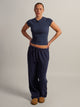 HARLOW HARLOW STELLA STRAIGHT LEG SWEATPANT - NAVY - Boathouse