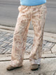 HARLOW STELLA STRAIGHT LEG CAMO SWEATPANTS - CAMO