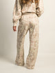 HARLOW STELLA STRAIGHT LEG CAMO SWEATPANTS - CAMO