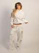HARLOW HARLOW STELLA STRAIGHT LEG SWEATPANT- OFF-WHITE - Boathouse