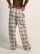 HARLOW HARLOW PLAID PANT - CREAM - Boathouse