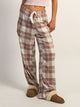 HARLOW HARLOW PLAID PANT - PINK - Boathouse