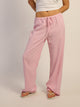 HARLOW LANA LINEN PANT - PINK