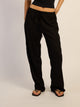 HARLOW HARLOW LANA LINEN PANT - BLACK - Boathouse