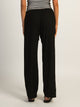 HARLOW HARLOW LANA LINEN PANT - BLACK - Boathouse