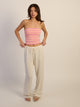 HARLOW HARLOW LANA LINEN PANT - WHITE - Boathouse