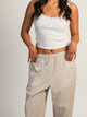 HARLOW HARLOW TAYLOR PANT - TAUPE - Boathouse