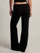HARLOW HARLOW ESSENTIAL FOLDOVER WIDE LEG PANT - BLACK - Boathouse