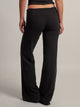 HARLOW HARLOW ESSENTIAL FOLDOVER WIDE LEG PANT - BLACK - Boathouse