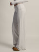 HARLOW HARLOW ESSENTIAL FOLDOVER WIDE LEG PANT - CLOUD - Boathouse