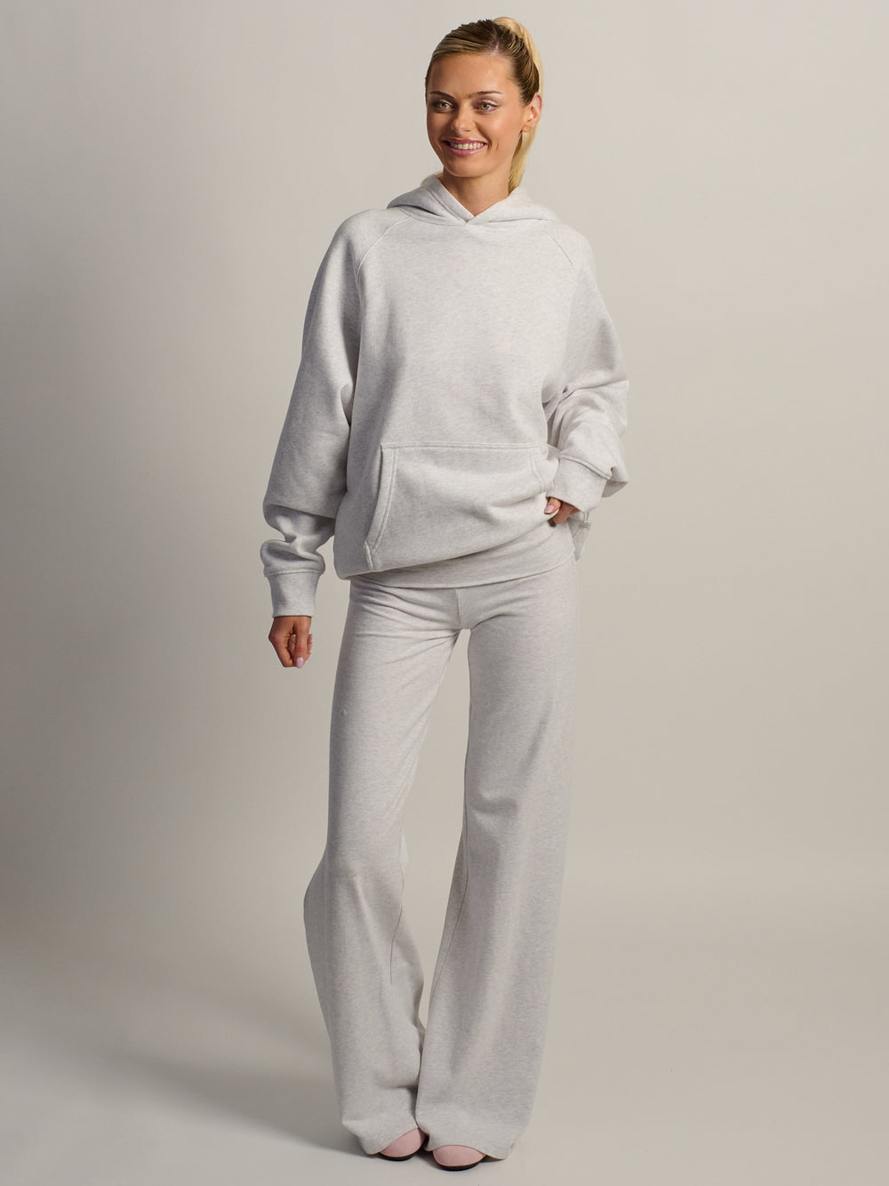 HARLOW CANDICE FOLDOVER PANT - CLOUD