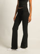 HARLOW HARLOW GIA FOLDOVER PANT - BLACK - Boathouse