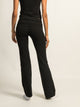 HARLOW HARLOW GIA FOLDOVER PANT - BLACK - Boathouse