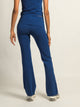 HARLOW HARLOW GIA FOLDOVER PANT - COBALT - Boathouse