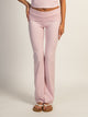 HARLOW HARLOW GIA FOLDOVER PANT - LIGHT PINK - Boathouse