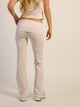 HARLOW HARLOW ESSENTIAL FOLDOVER PANT - BABY PINK - Boathouse