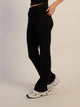 HARLOW HARLOW ESSENTIAL FOLDOVER PANT - BLACK - Boathouse