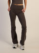HARLOW HARLOW ESSENTIAL FOLDOVER PANT - CHARCOAL - Boathouse