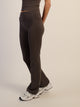 HARLOW ESSENTIAL FOLDOVER PANT - CHARCOAL