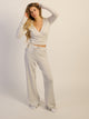HARLOW HARLOW PALOMA KNIT PANT - CLOUD - Boathouse