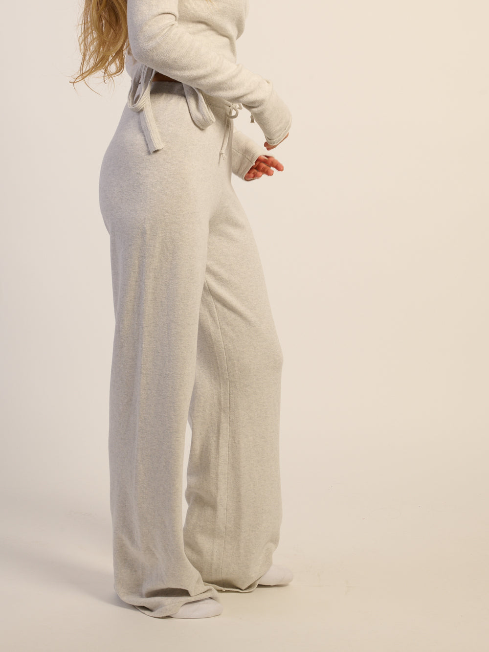 HARLOW PALOMA KNIT PANT - CLOUD