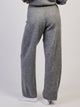 HARLOW HARLOW STORMI KNIT PANT - HEATHER GREY - Boathouse