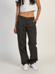HARLOW HARLOW LOW RISE CARGO PANT - CHARCOAL - CLEARANCE - Boathouse
