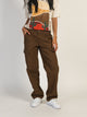 HARLOW HARLOW LOW RISE CARGO PANT - CHOCOLATE - CLEARANCE - Boathouse